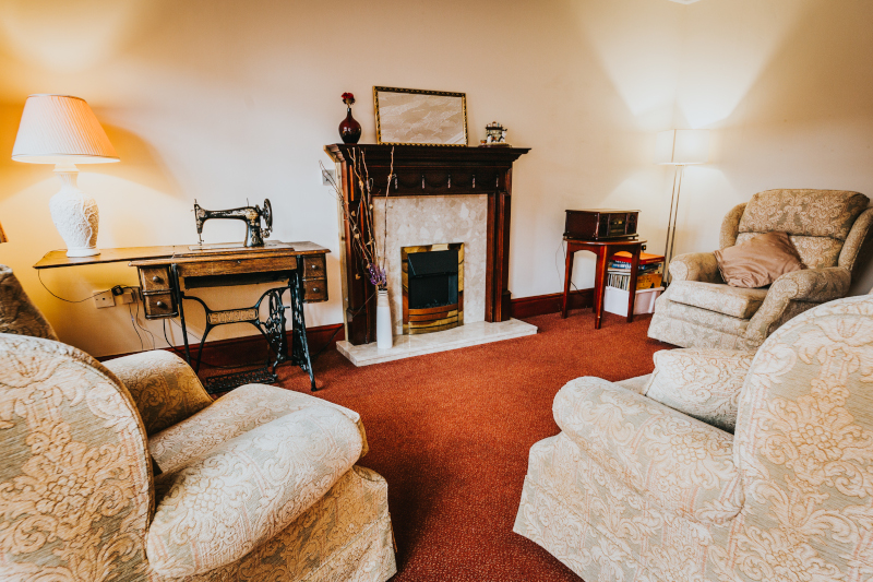 South Moor Lodge care home lounge