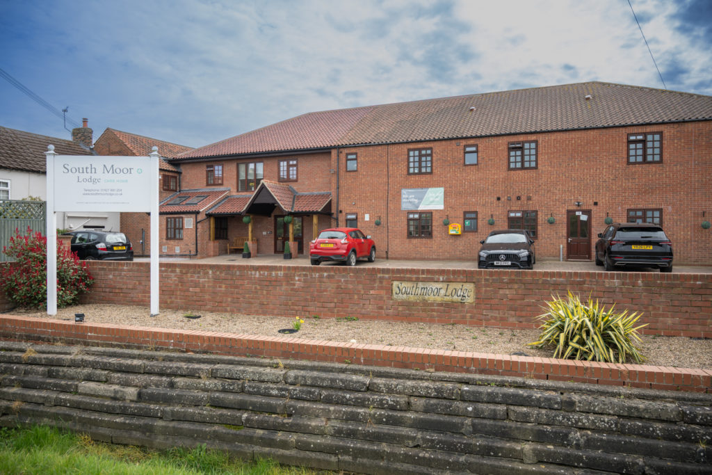 Front of South Moor Lodge